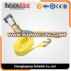 2 Inch Rubber Coated Handle Heavy Duty Ratchet Strap for Car Carrier